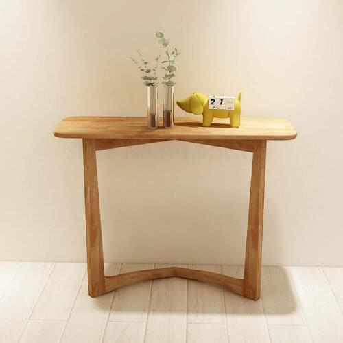 Entrance Table And Desk, Modern Minimalist, Several Cases, Long And Narrow, Long Wall, Narrow Table Rack