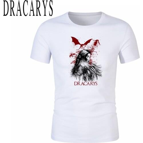 DRACARYS Brand Daenerys shirt fashion t shirt 2021 New Man Tshirt t shirt Women T-Shirts Best Friends Mon Gift Tee shirt