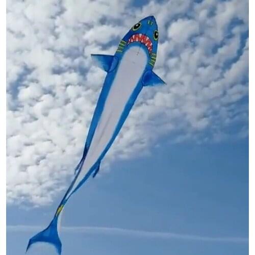 Hand-painted kite 12m hand-painted shark Shark kite large-scale kite competition kite large-scale hand-painted kite