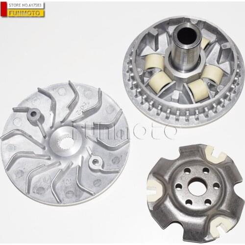 3PCS BELT/ 3SETS DRIVE PULLEY FACE SUIT FOR LONCIN200-M 1 SET PISTON/PIN/RING SUIT FOR LONCIN 250
