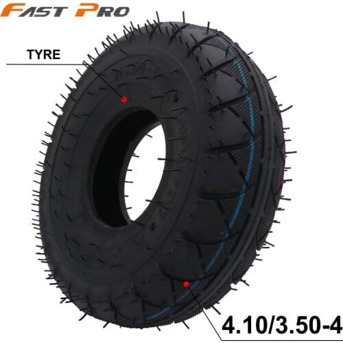 10 Inch 4.10/3.5-4 Tubeless Vacuum Tyres For Wheelchair Electric Scooter Elderly Mobility Scooter Mini Quad Dirt Bike ATV Parts