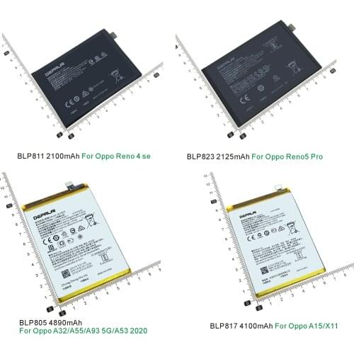 BLP801 BLP805 BLP817 BLP811 BLP823 Battery For Oppo 1+8T A32/A55/A93 5G/A53 2020/A15X11 Reno 4 se 5 Pro Batteries high quality