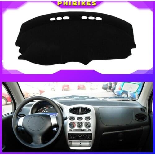 For Chery QQ A1 QQ3 QQ6 Sweet IQ MVM110 A1 08-11 Dashboard Cover Sun Shade Dash Mat Pad Carpet Car Stickers Interior Accessories