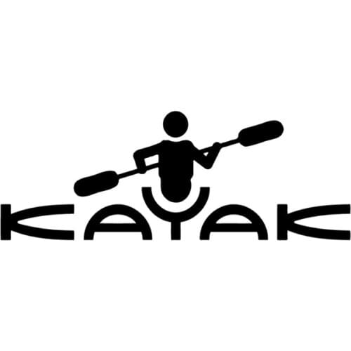 Fuzhen Boutique Decals Exterior Accessories Outdoors Paddling Canoe Decor Car Sticker Vinyl Accessories Extreme Movement