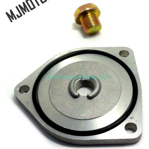 GN125 Motorcycle Oil Filter Cover Alloy Bolt with O-ring For Chinese QJ150 CG Engine Suzuki Honda Yamaha ATV Moped Spare Parts