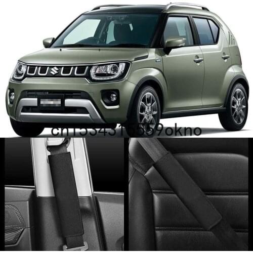 Car Interior Seat Belt Shoulder Protector For Suzuki Grand Vitara ignis Jimny Kizashi Swift SX4