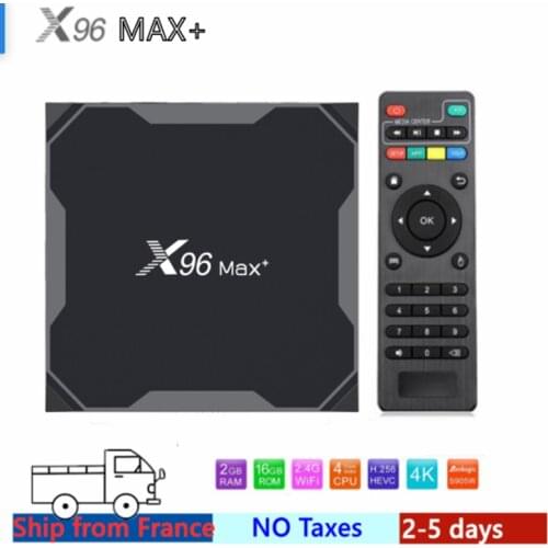 Best x96Max 4G 64G iptv box android tv box Amlogic S905X2 4G 32G x96 max Media Player smart iptv set top box