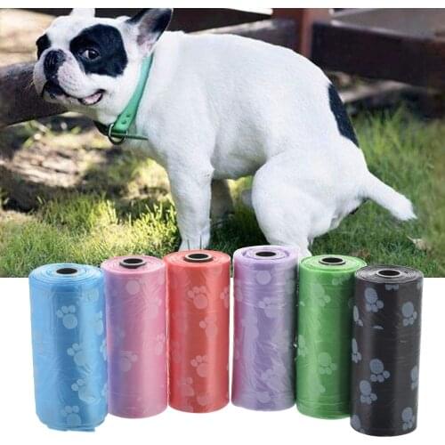 Dog Poop Bags Garbage Bags Chiot Litter Dog Supplies Cat Toilet Eco Bag Puppy Cat Pooper Scooper Bag Small Rolls Outdoor Clean