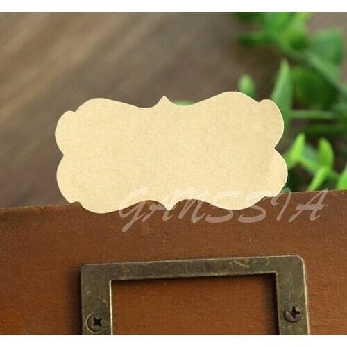 100pcs/lot Size:6*3.2cm New blank Big size Seal sticker paper adhesive stickers for homemade bakery&gift packaging (ss-1167)