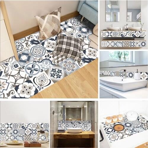 Plain & Eegant Style Strip Tiles Sticker Kitchen Washbasin Waistline Decor Surface Gloss Film Wallpaper Peel & Stick Wall Decals