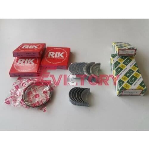 For MITSUBISHI L3E crankshaft connecting rod bearing + piston ring set