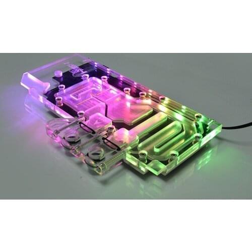Syscooling Graphics card Water cooling block for GIGABYTE GV-N1060G1 GAMING- 6GD