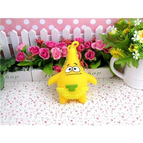 To vent the ball toy Small Sent Great Stars To Vent The Ball Luminous Children Rubber Toys Gifts Fat Big Star 2020
