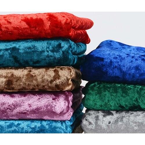 Gold Diamond Velvet Fabric Thickened Beautiful Skin-friendly Drape Comfortable Stretch Clothing Sofa Pillow Tablecloth Soft Bag