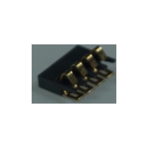 10pcs Mobile phone Battery Connector 4 Pins 2.00mm pitch 0.5A 50V rating reflow solderable