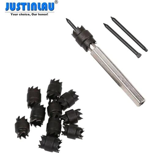 13pcs Stainless Steel Special Drill Bit Spot Welding Drill Point Electric Tool Decoration Anchor Point Drill Spot Welding Set