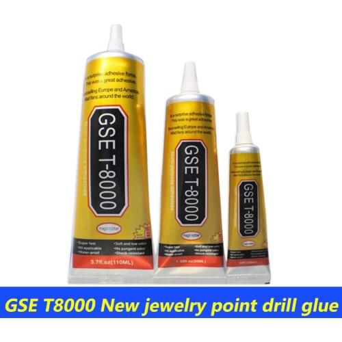 15ml 50ml 110ml T8000 Glue Epoxy Resin Clear Adhesive Needle Type Phone Screen Repairing Tool high performance repair glue