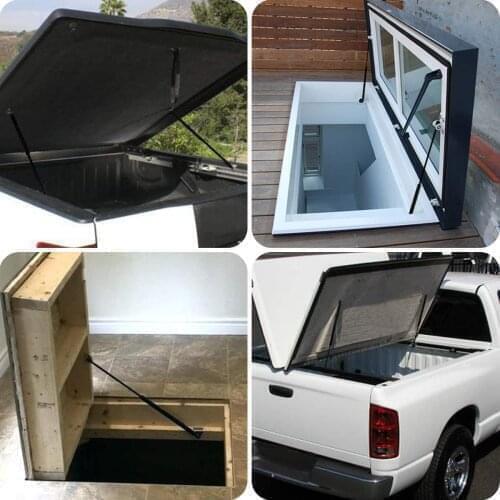 19.70inch/500mm Force 240lb/1068N Pickup Truck Cap Tool Box Utility Box Lid Topper Camper Shell Gas Struts Lift Support Dampers