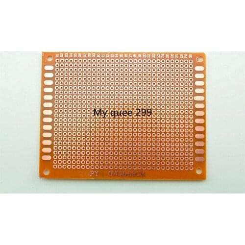 20PCS The thickness of the universal board of the electric wood universal board 7 * 9CM 2.54mm hole board 1.2MM