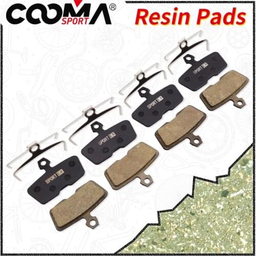 Bicycle Brake Pads for AVID Code R or for SRAM CODE R (2011 to Now) Hydraulic Disc Brake, 4 Pairs, Resin Sport ExClass
