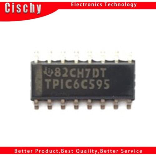 5pcs/lot TPIC6C595DR TPIC6C595 TPIC6C595D SOP-16 In Stock