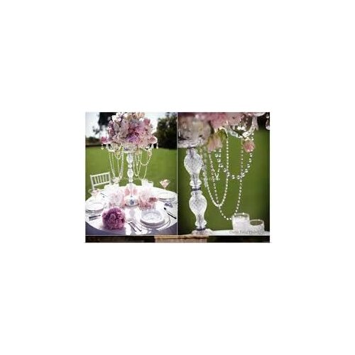90cm(H) crystal wedding table centerpiece 5 arm candle holder candelabra Table decoration