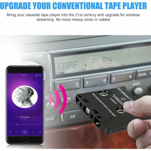 Auto Universal Bluetooth Cassette Adapter Car Player Stereo Adapter Suit Samsung Cassette Iphone 5.0 Bluetooth Hands-free Phone