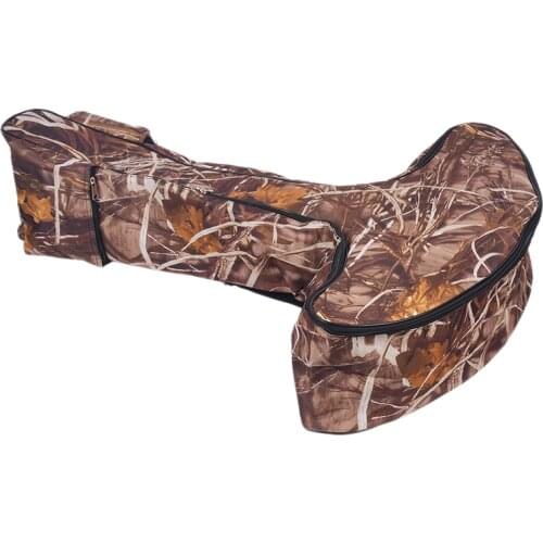 T-Shaped Bow Case, Lightweight Portable Outdoor Archery Carry Bag for Universal Takedown Compound Bow Carrier Crossbow