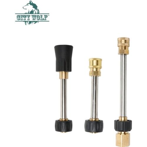 City wolf high pressure washer Karcher HD series brass extension lance M22*14 quick connector spray water gun lance