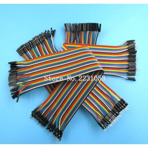 Dupont Line 120pcs 30cm male to male + male to female and female to female jumper wire Dupont cable For Breadboard