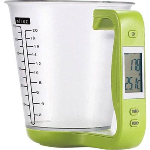 Weighing lock Electronic measuring cup Zero setting and peeling Multifunctional kitchen measuring cup scale