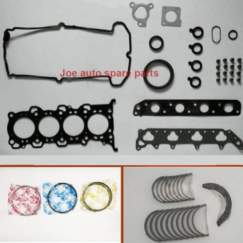 K10A Z10XEP Engine Full gasket set kit crankshaft connecting rod bearing piston ring for Suzuki WAGON R R+ (EM) MA61 1.0L