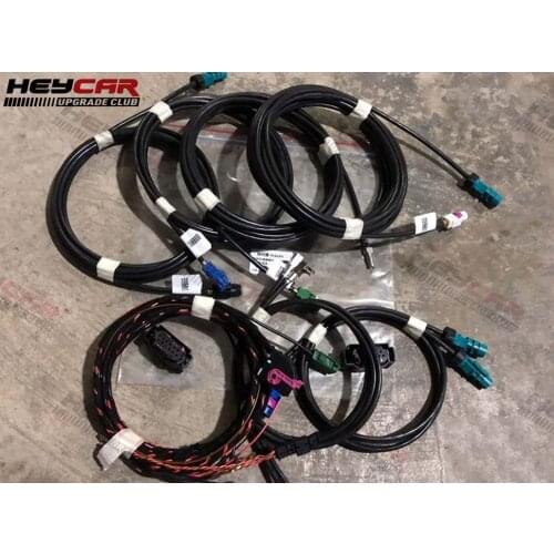 360 Environment Rear Viewer Camera Harness cable wire For Macan