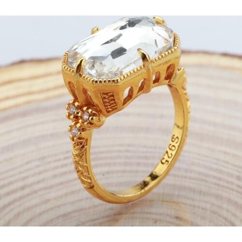 MENGYI Kpop Hot Selling Retro Square Zircon Silvery Screw Ring For Women Bride Wedding Party Jewelry Anniversary Gift 92 5 Bague