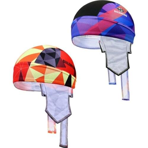 Set of 2 Durable Sports Headbands Outdoor Cycling Headwear Sprots Head Wrap Bandana Caps for Adults