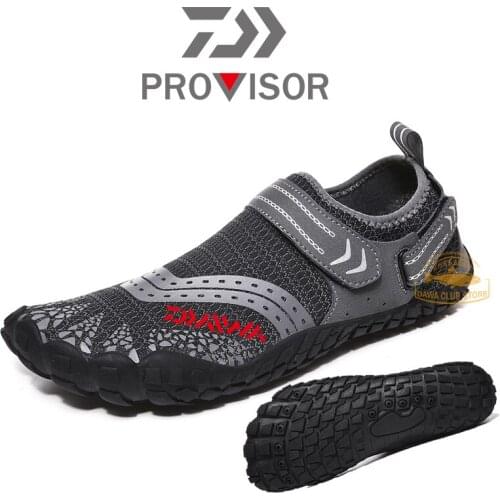 2020 DAIWA Fishing Shoes New Mens Large Size Breathable Mountaineering Non-slip Shoes Outdoor Cycling Sneakers Swimming Shoes