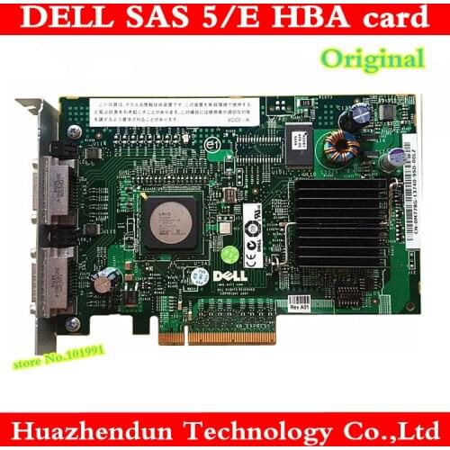 Original DELL SAS 5/E HBA card MIC PCI-E 8X E2K-UCS-50(A)