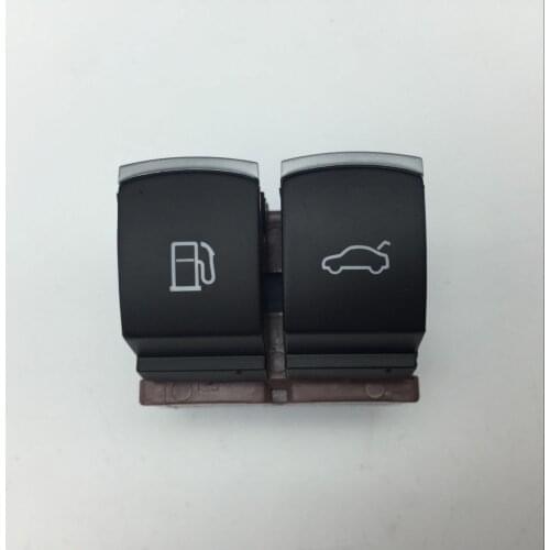 For VW Passat B6 CC Golf Jetta MK6 Chrome Fuel Tank Switch and Rear Trunk Boot Lid Lock Release Button 3C0 959 903 B