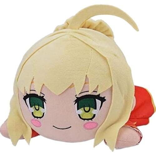 Sega Fate/Extra Last Encore: Saber Nero Claudius Mega Jumbo Nesoberi Stuffed Plush toy stuffed toys doll doill
