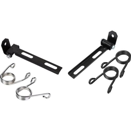 Motorcycle 2.5 Inch Steel Solo Seat Springs Bracket Mounting Kit for Sportster Chopper Bobber Honda Yamaha