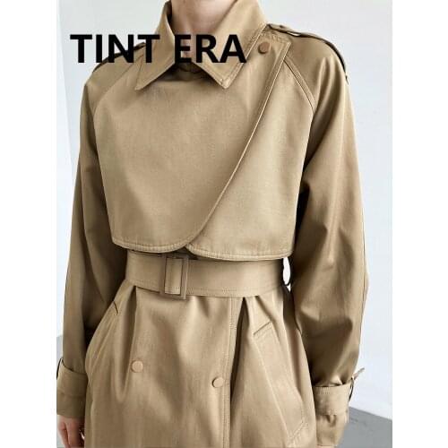 Женские осенние плащи TINT ERA China At AliExpress