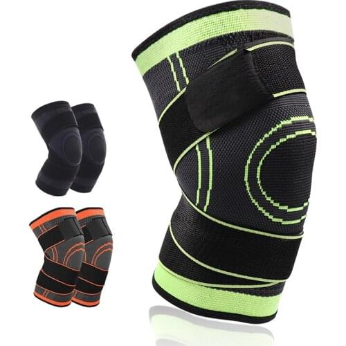 1PCS Knee Support Elastic Bandage Professional Protective Knee Pad Sports Knee Brace For Fitness Basketball Tennis Cycling