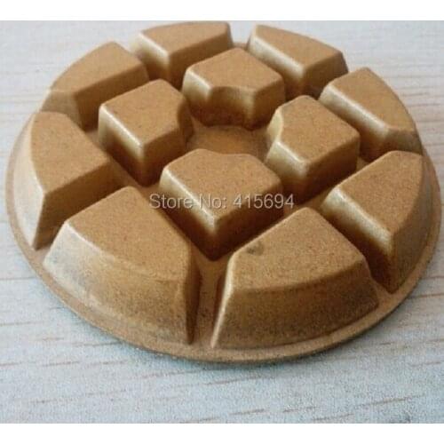 10pcs/lot 80mm Marble, granite and floor renovation Polishing Pad,thickness 9mm. High quality
