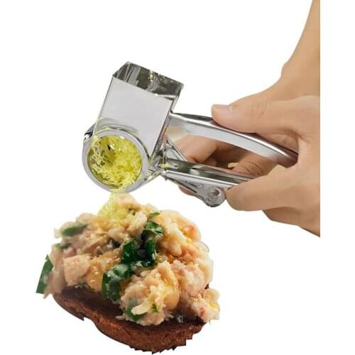 4 Styles Butter Grater Stainless Steel Rotary Cheese Grater New Manual Control Cheese Slicer Cutter Butter Shredder Kitchen Tool