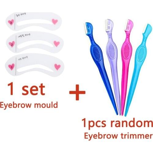 2set=6pcs Eyebrow Stencils Drawing Gguide Card Professional Eyebrow Template DIY Makeup Eyebrow Beauty Tools For Women Eyebrow