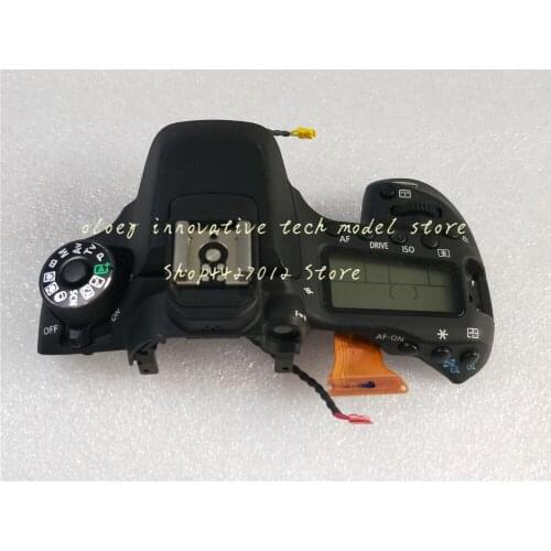 90%New! original 80D top cover for canon 80D open unit 80D cover Camera repair parts free shipping