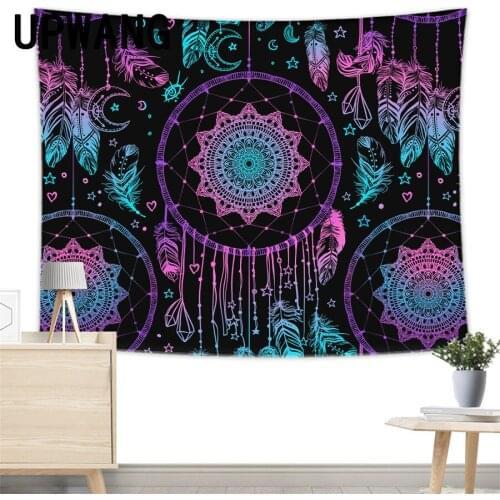Bohemian Dreamcatcher Tapestry Wall Hanging Sandy Beach Picnic Rug Camping Tent Sleeping Pad Decor Bedspread Sheet Wall Cloth