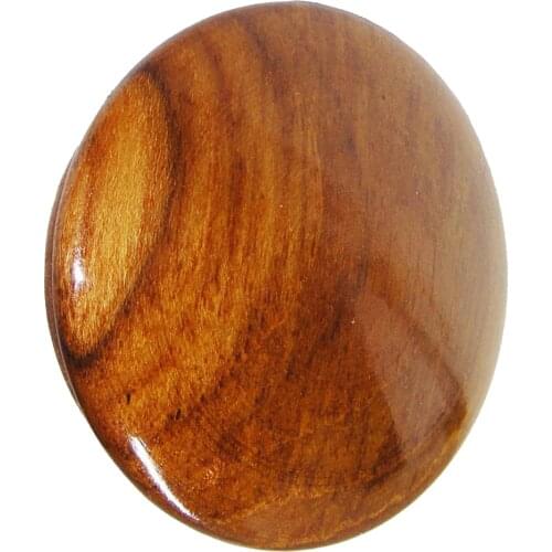 Boat Steering Wheel Center Cap & Teak Wood New Face diameter: 2-1/2"