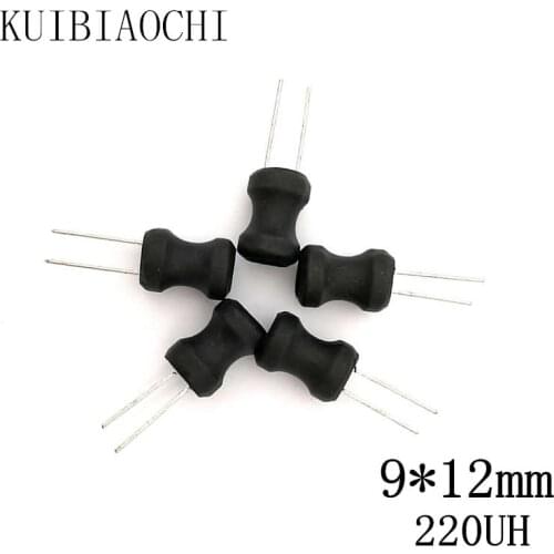 New 20pcs/LOT Power Inductor DIP 9*12mm 220UH 0912 high quality