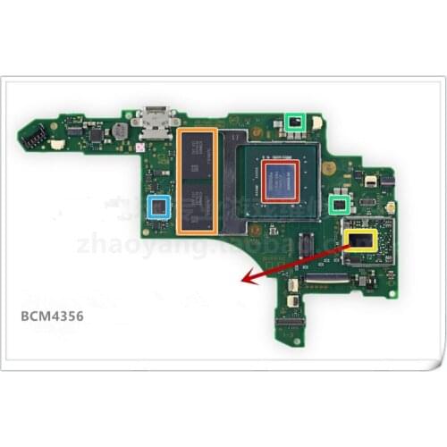 Original Pulled NIC Compatible For Bluetooth Chip Broadcom BCM4356 For Switch For NS Console BCM4356 Chip